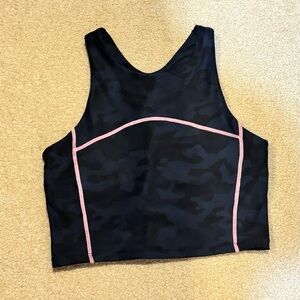 AQUA Padded Camo Workout Tank